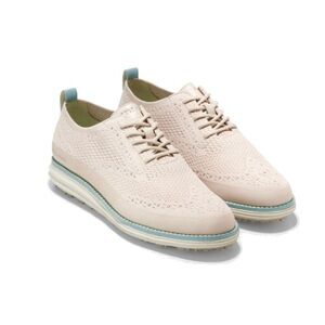 Cole Haan ØriginalGrand Golf Shoe White Knit Cap Stitchlite size 9.5